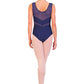 Maillot danza con insertos LOIRET B7003