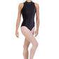 Maillot de terciopelo con cuello alto XANA B7027