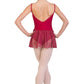 Maillot falda de danza KLARA B506GNS