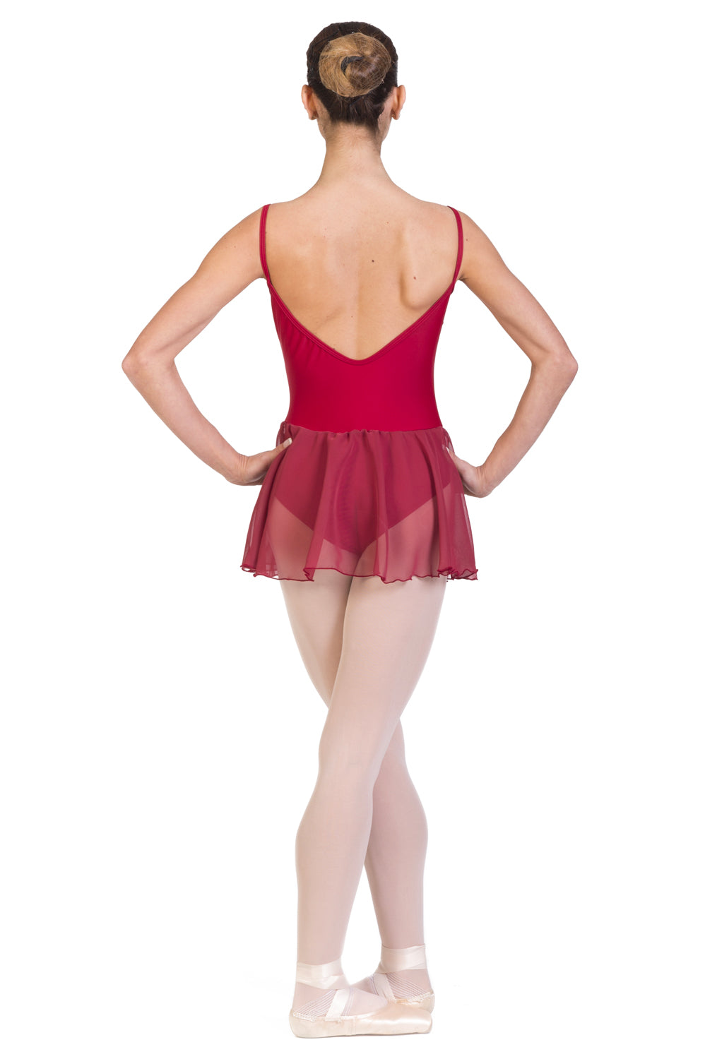 Maillot falda de danza KLARA B506GNS