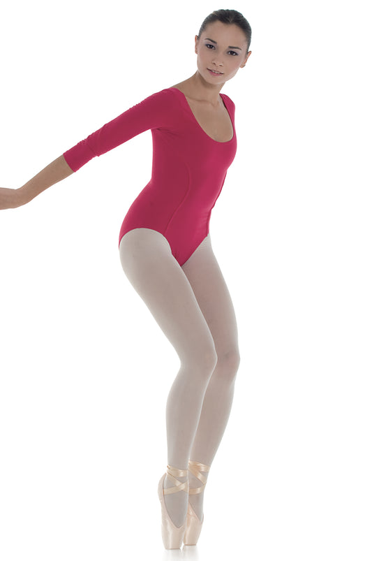 Maillot danza con mangas 3/4 RAMONA B508